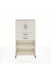 Arges Dolap 3 Raflı 2 Çekmeceli 2 Kapaklı 88x30x163 - S21M073V1A