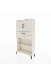 Arges Dolap 3 Raflı 2 Çekmeceli 2 Kapaklı 88x30x163 - S21M073V1A