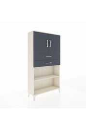 Arges Dolap 3 Raflı 2 Çekmeceli 2 Kapaklı 88x30x163 - S21M073V2A