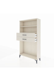 Arges Dolap 2 Raflı 2 Çekmeceli 88x30x163 - S21M074V1A