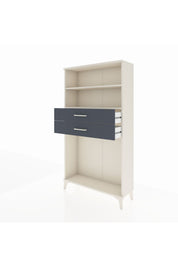 Arges Dolap 2 Raflı 2 Çekmeceli 88x30x163 - S21M074V2A