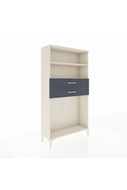 Arges Dolap 2 Raflı 2 Çekmeceli 88x30x163 - S21M074V2A