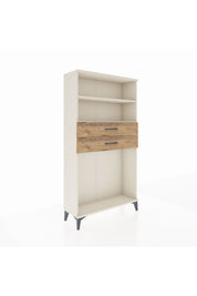 Arges Dolap 2 Raflı 2 Çekmeceli 88x30x163 - S21M074V3A