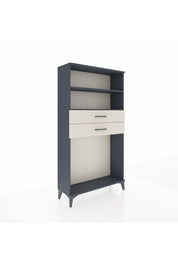 Arges Dolap 2 Raflı 2 Çekmeceli 88x30x163 - S21M074V4A