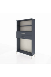 Arges Dolap 2 Raflı 2 Çekmeceli 88x30x163 - S21M074V5A