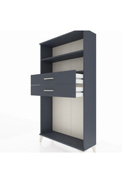 Arges Dolap 2 Raflı 2 Çekmeceli 88x30x163 - S21M074V5A