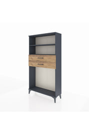 Arges Dolap 2 Raflı 2 Çekmeceli 88x30x163 - S21M074V6A