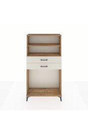Arges Dolap 2 Raflı 2 Çekmeceli 88x30x163 - S21M074V7A