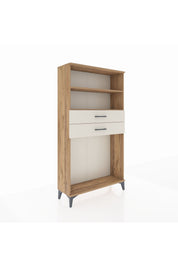 Arges Dolap 2 Raflı 2 Çekmeceli 88x30x163 - S21M074V7A