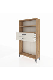 Arges Dolap 2 Raflı 2 Çekmeceli 88x30x163 - S21M074V7A