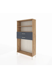 Arges Dolap 2 Raflı 2 Çekmeceli 88x30x163 - S21M074V8A