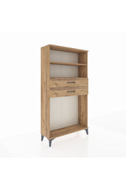 Arges Dolap 2 Raflı 2 Çekmeceli 88x30x163 - S21M074V9A