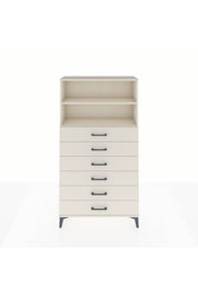 Arges Dolap 2 Raflı 6 Çekmeceli 88x30x163 - S21M078V1A