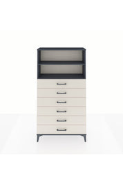 Arges Dolap 2 Raflı 6 Çekmeceli 88x30x163 - S21M078V4A