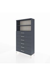 Arges Dolap 2 Raflı 6 Çekmeceli 88x30x163 - S21M078V5A