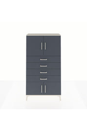 Arges Dolap 2 Raflı 4 Çekmeceli 4 Kapaklı 88x30x163 - S21M079V2A