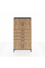 Arges Dolap 2 Raflı 4 Çekmeceli 4 Kapaklı 88x30x163 - S21M079V6A