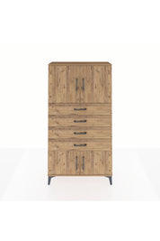Arges Dolap 2 Raflı 4 Çekmeceli 4 Kapaklı 88x30x163 - S21M079V9A