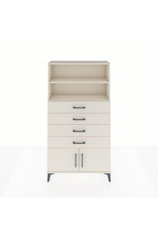 Arges Dolap 2 Raflı 4 Çekmeceli 2 Kapaklı 88x30x163 - S21M080V1A