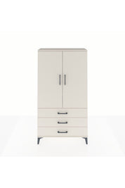 Arges Dolap 3 Raflı 3 Çekmeceli 2 Kapaklı 88x30x163 - S21M081V1A