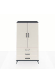 Arges Dolap 3 Raflı 3 Çekmeceli 2 Kapaklı 88x30x163 - S21M081V4A