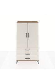 Arges Dolap 3 Raflı 3 Çekmeceli 2 Kapaklı 88x30x163 - S21M081V7A