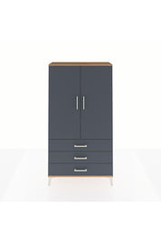 Arges Dolap 3 Raflı 3 Çekmeceli 2 Kapaklı 88x30x163 - S21M081V8A