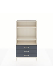 Arges Dolap 3 Raflı 3 Çekmeceli 88x30x163 - S21M082V2A