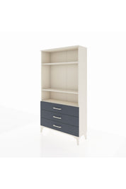 Arges Dolap 3 Raflı 3 Çekmeceli 88x30x163 - S21M082V2A