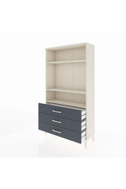 Arges Dolap 3 Raflı 3 Çekmeceli 88x30x163 - S21M082V2A