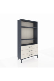 Arges Dolap 3 Raflı 3 Çekmeceli 88x30x163 - S21M082V4A