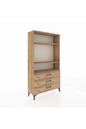 Arges Dolap 3 Raflı 3 Çekmeceli 88x30x163 - S21M082V9A