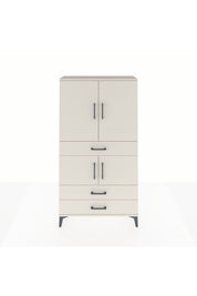 Arges Dolap 3 Raflı 3 Çekmeceli 4 Kapaklı 88x30x163 - S21M083V1A