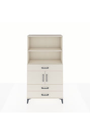 Arges Dolap 3 Raflı 3 Çekmeceli 2 Kapaklı 88x30x163 - S21M084V1A