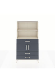 Arges Dolap 3 Raflı 3 Çekmeceli 2 Kapaklı 88x30x163 - S21M084V2A