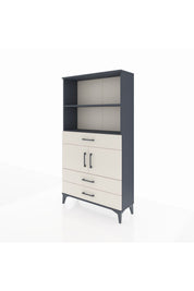 Arges Dolap 3 Raflı 3 Çekmeceli 2 Kapaklı 88x30x163 - S21M084V4A