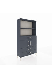 Arges Dolap 3 Raflı 3 Çekmeceli 2 Kapaklı 88x30x163 - S21M084V5A