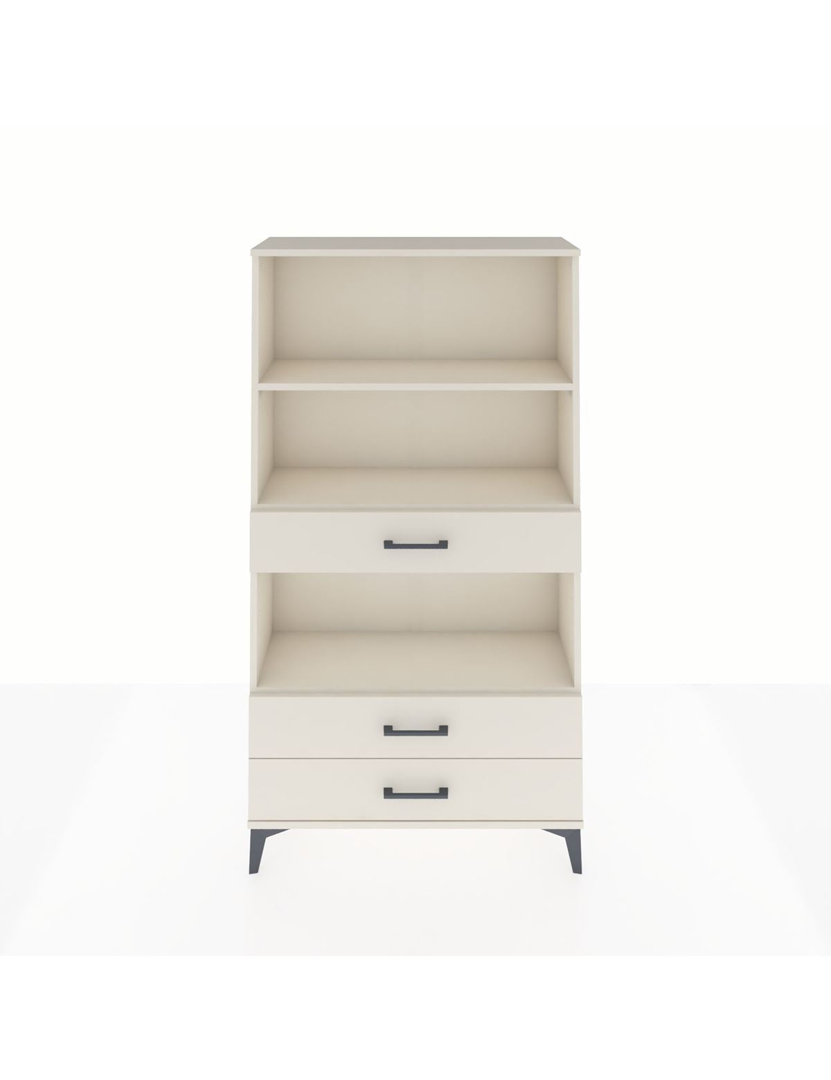 Arges Dolap 3 Raflı 3 Çekmeceli 88x30x163 - S21M086V1A