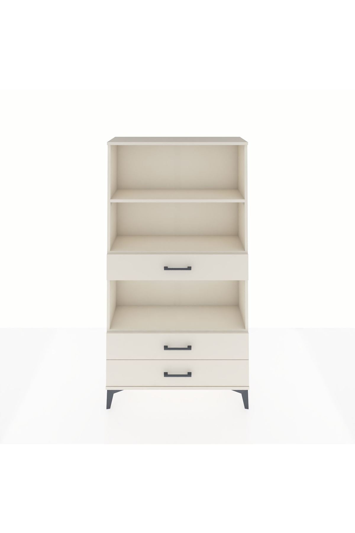 Arges Dolap 3 Raflı 3 Çekmeceli 88x30x163 - S21M086V1A