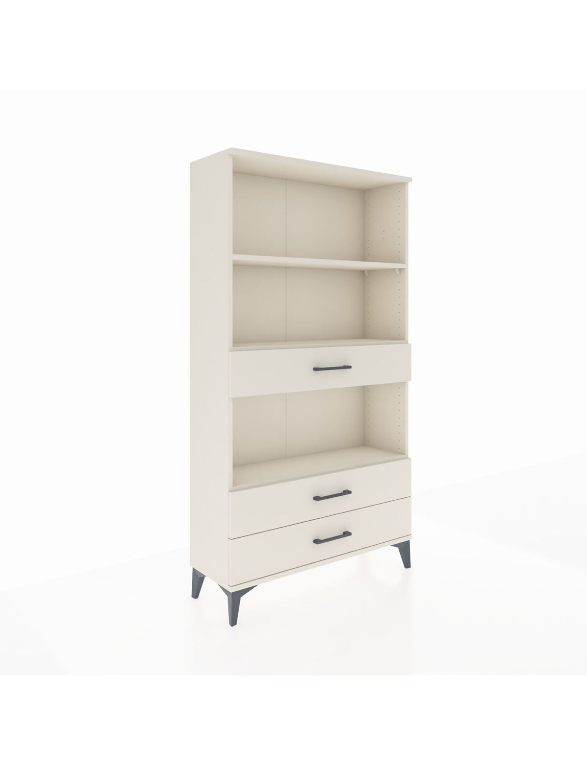 Arges Dolap 3 Raflı 3 Çekmeceli 88x30x163 - S21M086V1A