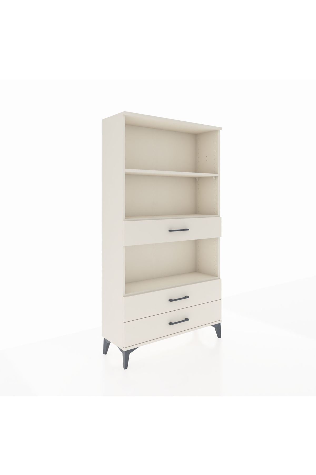 Arges Dolap 3 Raflı 3 Çekmeceli 88x30x163 - S21M086V1A