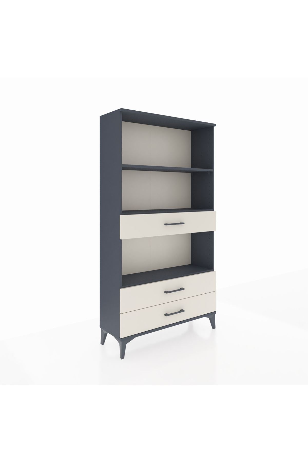 Arges Dolap 3 Raflı 3 Çekmeceli 88x30x163 - S21M086V4A