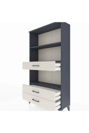 Arges Dolap 3 Raflı 3 Çekmeceli 88x30x163 - S21M086V4A