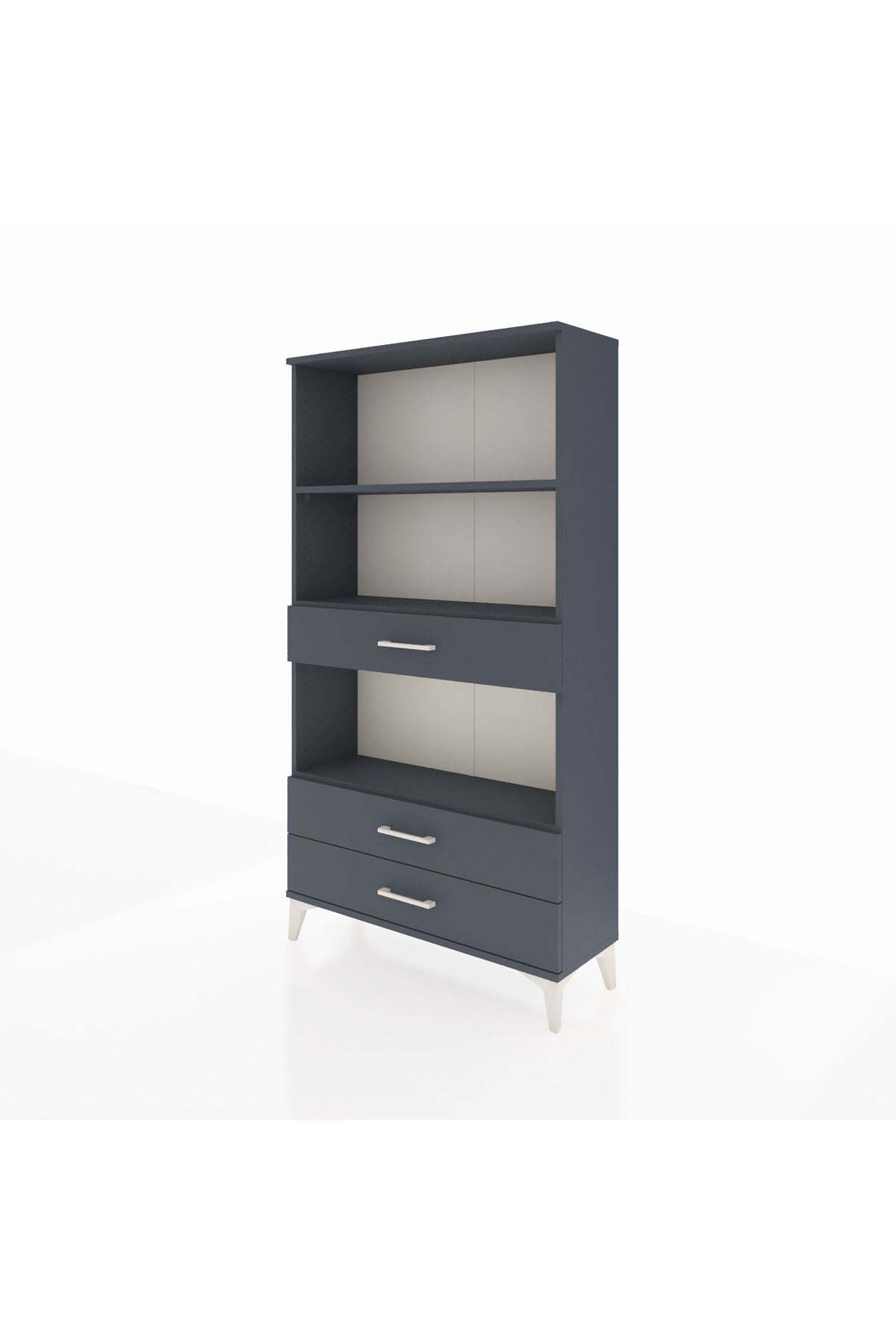 Arges Dolap 3 Raflı 3 Çekmeceli 88x30x163 - S21M086V5A