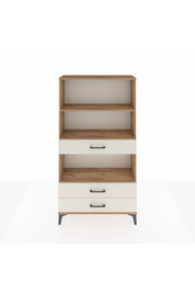 Arges Dolap 3 Raflı 3 Çekmeceli 88x30x163 - S21M086V7A