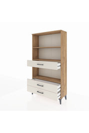 Arges Dolap 3 Raflı 3 Çekmeceli 88x30x163 - S21M086V7A