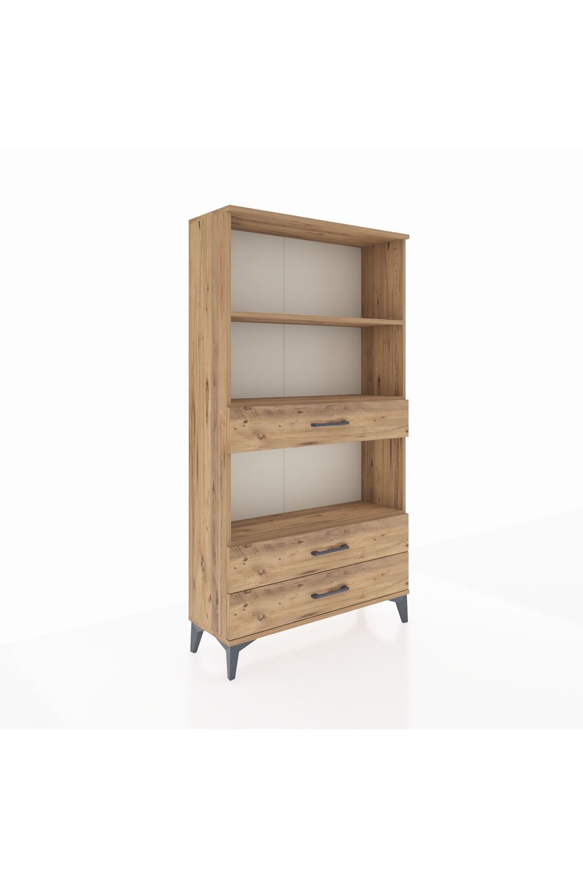 Arges Dolap 3 Raflı 3 Çekmeceli 88x30x163 - S21M086V9A