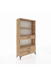 Arges Dolap 3 Raflı 3 Çekmeceli 88x30x163 - S21M086V9A