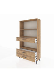 Arges Dolap 3 Raflı 3 Çekmeceli 88x30x163 - S21M086V9A