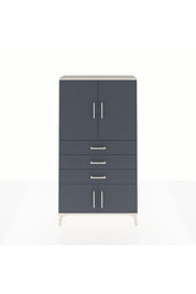 Arges Dolap 2 Raflı 3 Çekmeceli 4 Kapaklı 88x30x163 - S21M087V2A